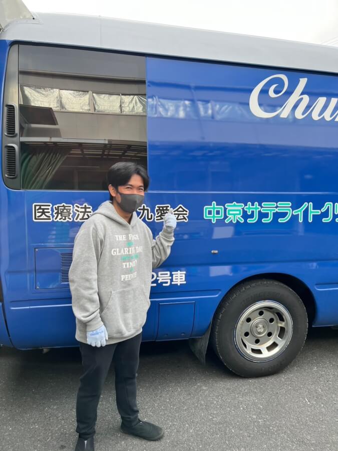 巡回バスの健康診断を行いました