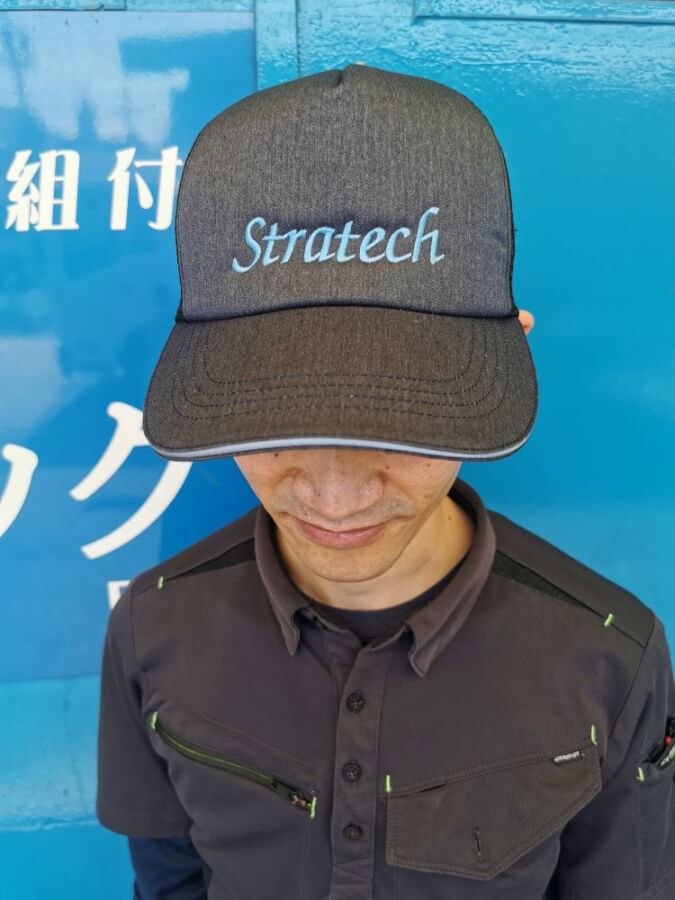 制服の帽子をリニューアル 2枚目